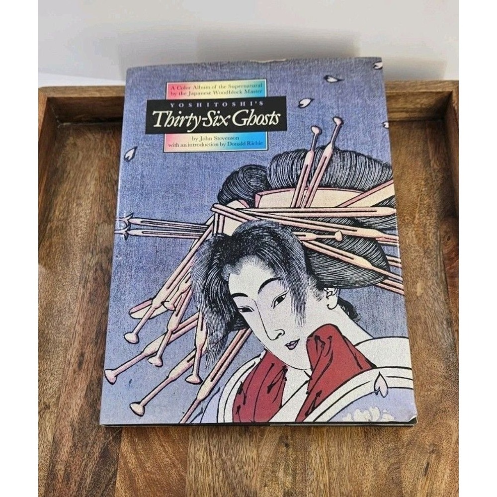Yoshitoshi's Thirty-Six Ghosts, A Color Album of the Supernatural Large Art Book